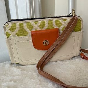 Spartina 449 crossbody / wallet EUC